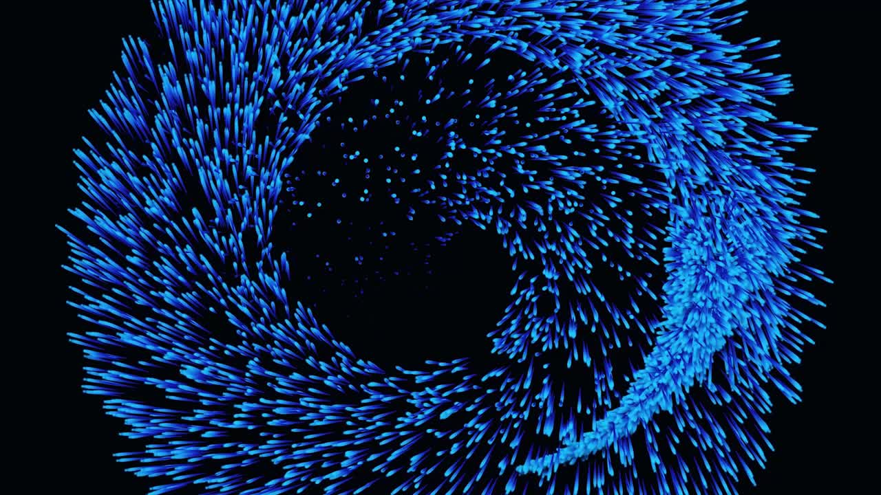 абстрактный синий спиральный дизайн