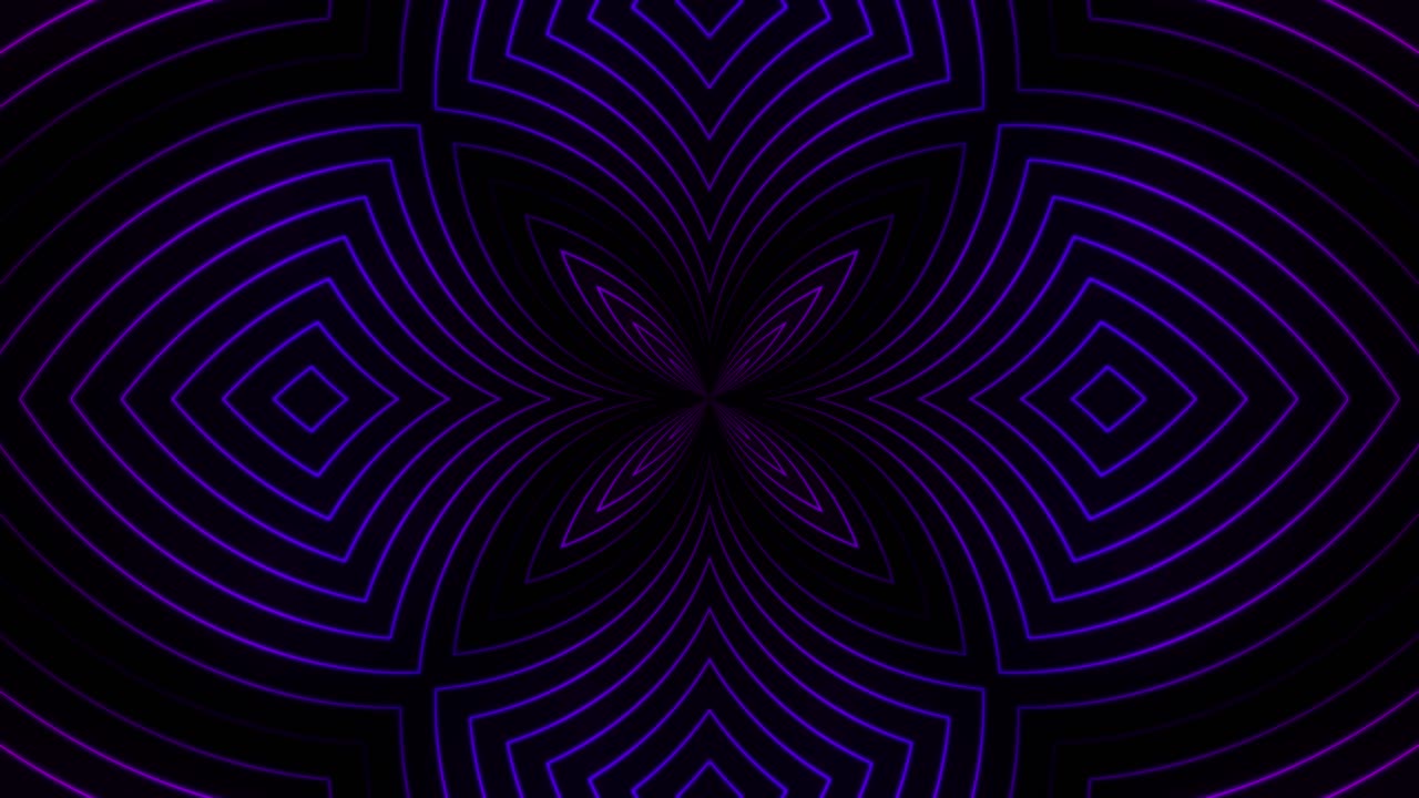 Motivo caleidoscopico geometrico viola