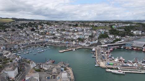 brixham harbour, devon
drone shot