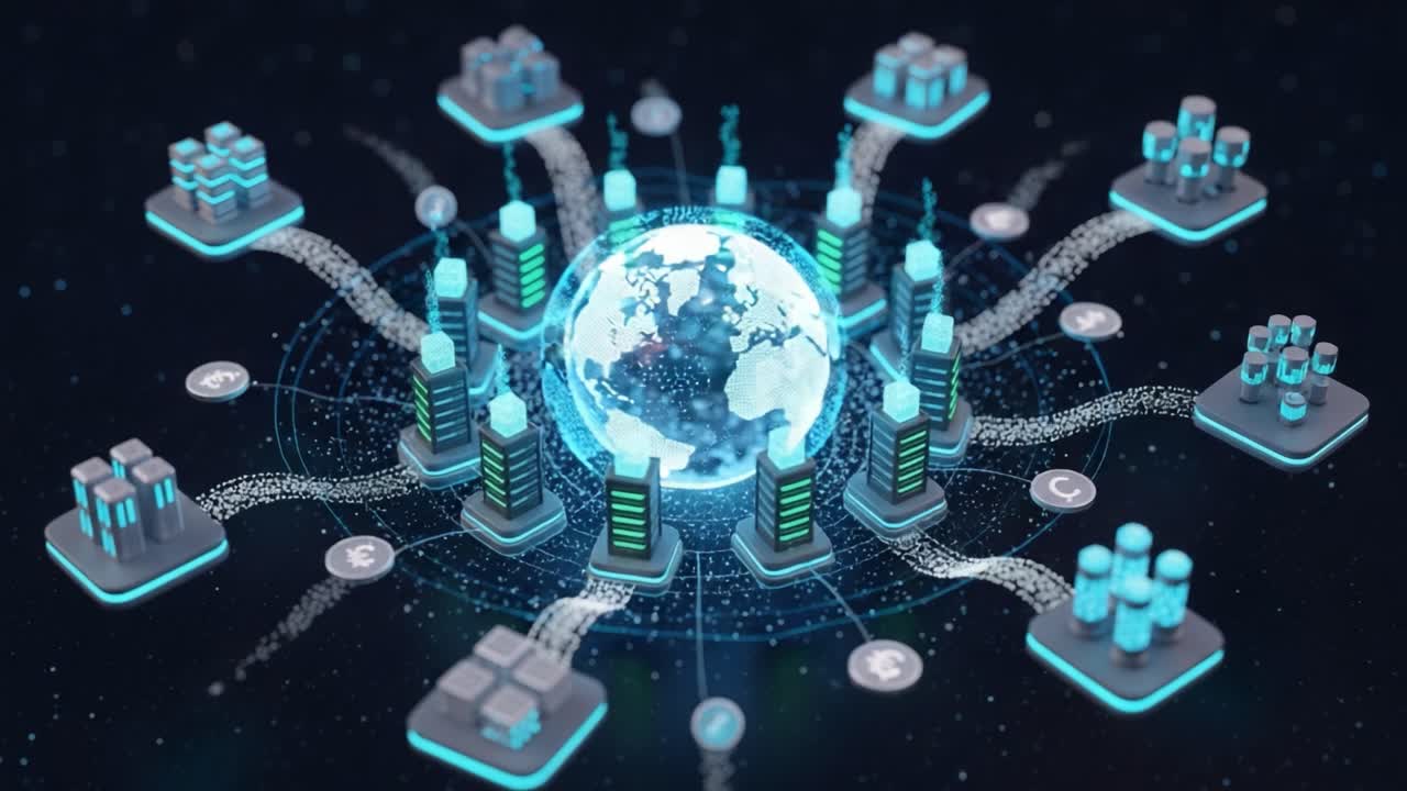 A Global Network of Digital Connections: Exploring the Interconnectedness of Data, Technologies, and Resources Across the World in a Dynamic Digital Landscape