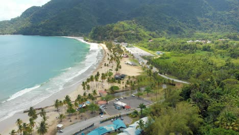 side view of maracas bay