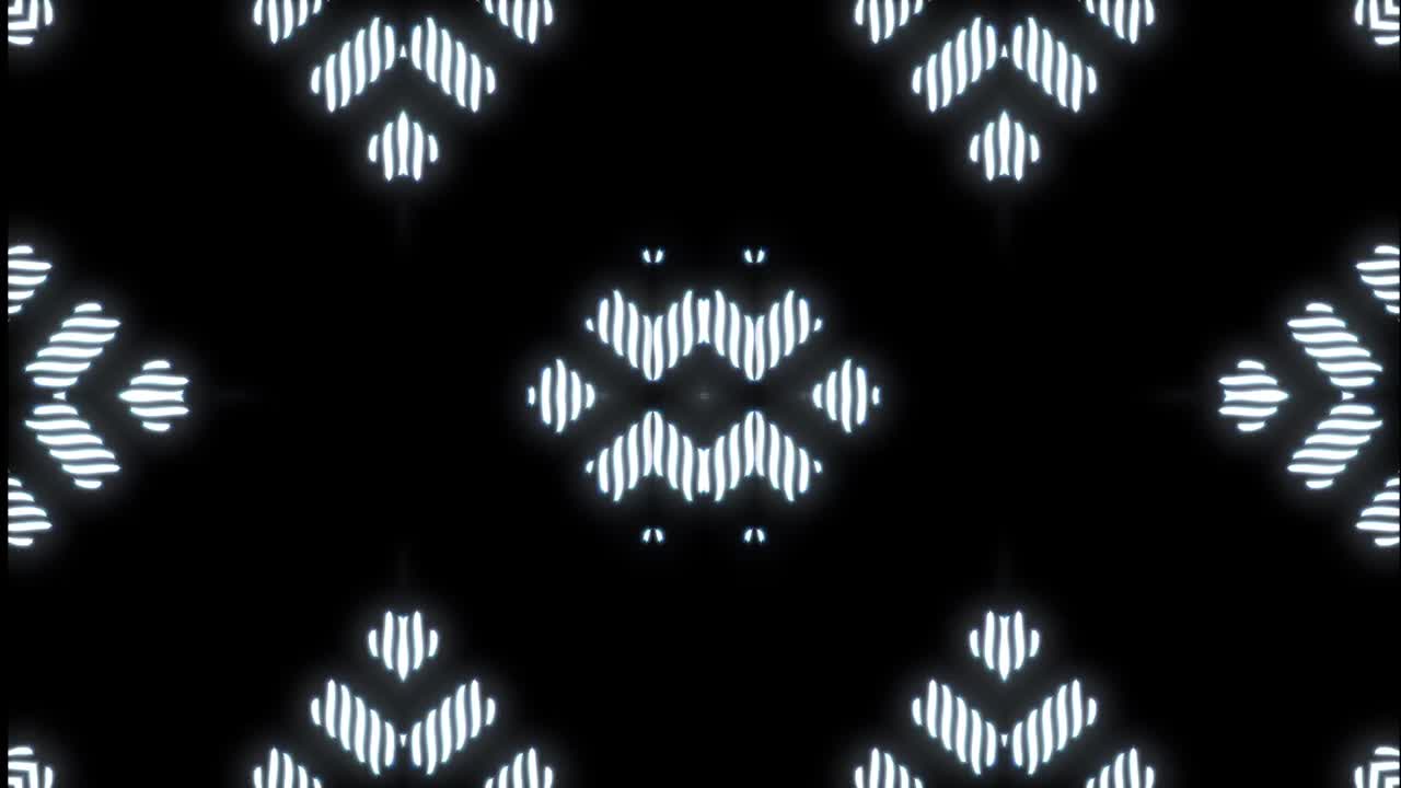 patrón geométrico resplandeciente abstracto