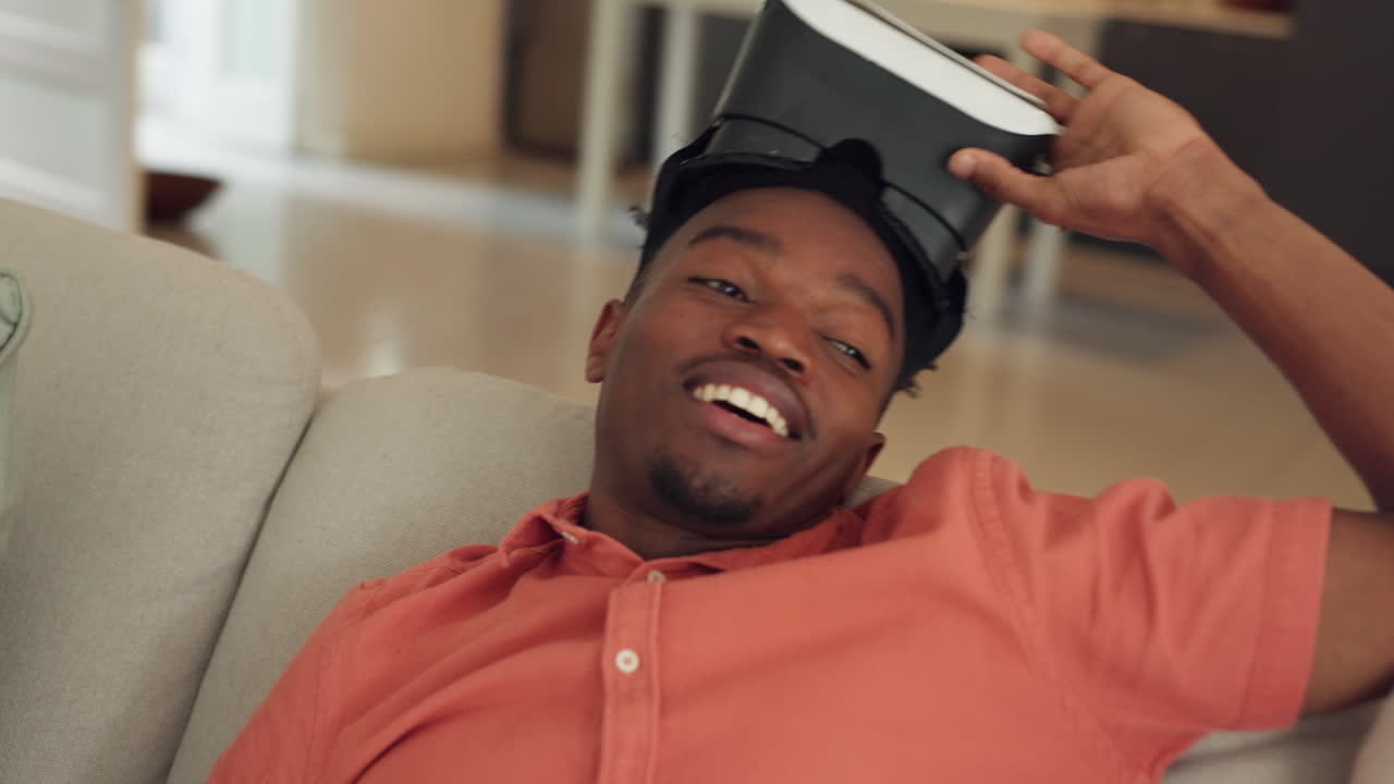 흑인 게이머가 승리하는 가상현실 게임