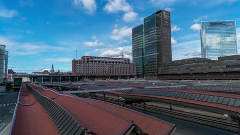 Wolkenkratzer-Am-Hauptbahnhof-Von-Oslo