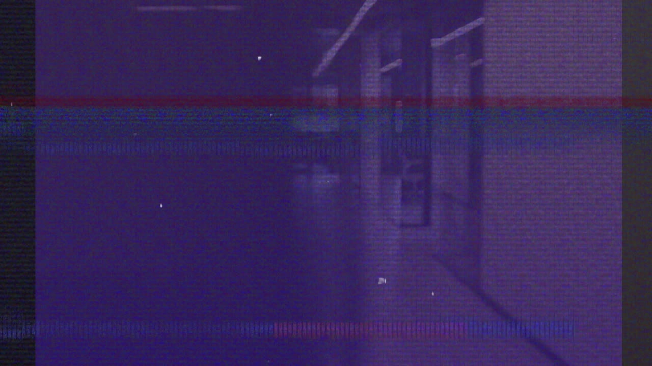 Animation of data processing over server room
