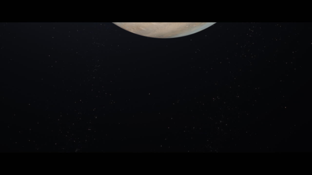 Jupiter planet viewed from space