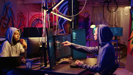 Hackers developing zero day exploit