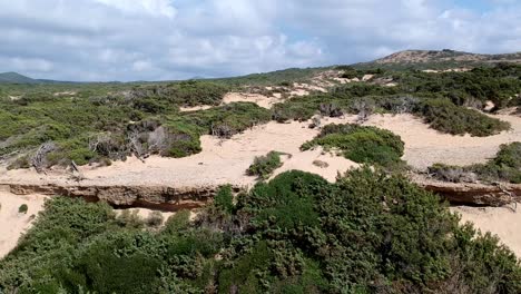 Flying-over-the-dunes-of-Piscinas-in-Sardaigna