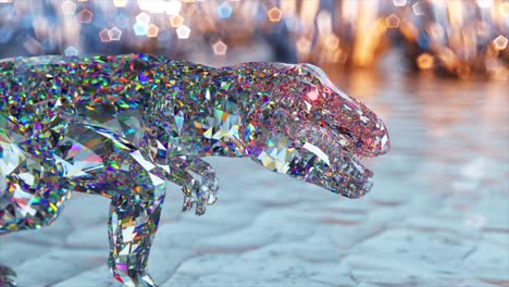 crystal diamond t-rex