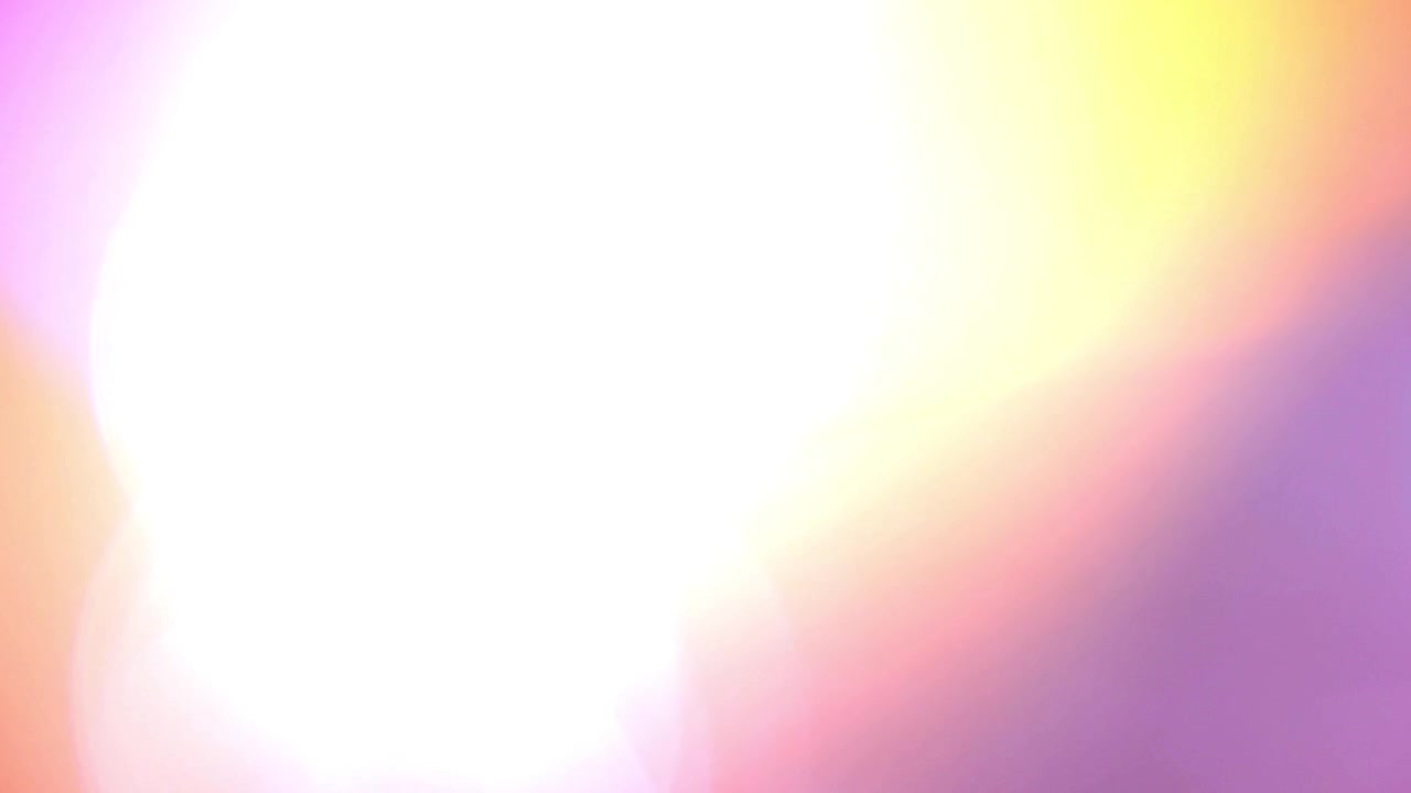 Abstract Light Leaks and Lens Flare Transitions