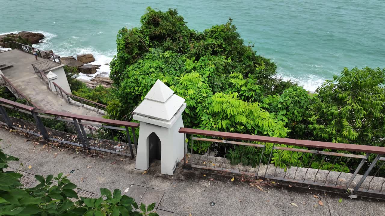 Gulf of Thailand ocean cloudy skyline Southeast Asia nature landscape Koh Samui