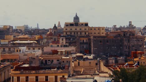 havana streets from an upper view