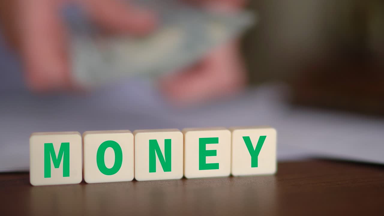 concepto de dinero y riqueza