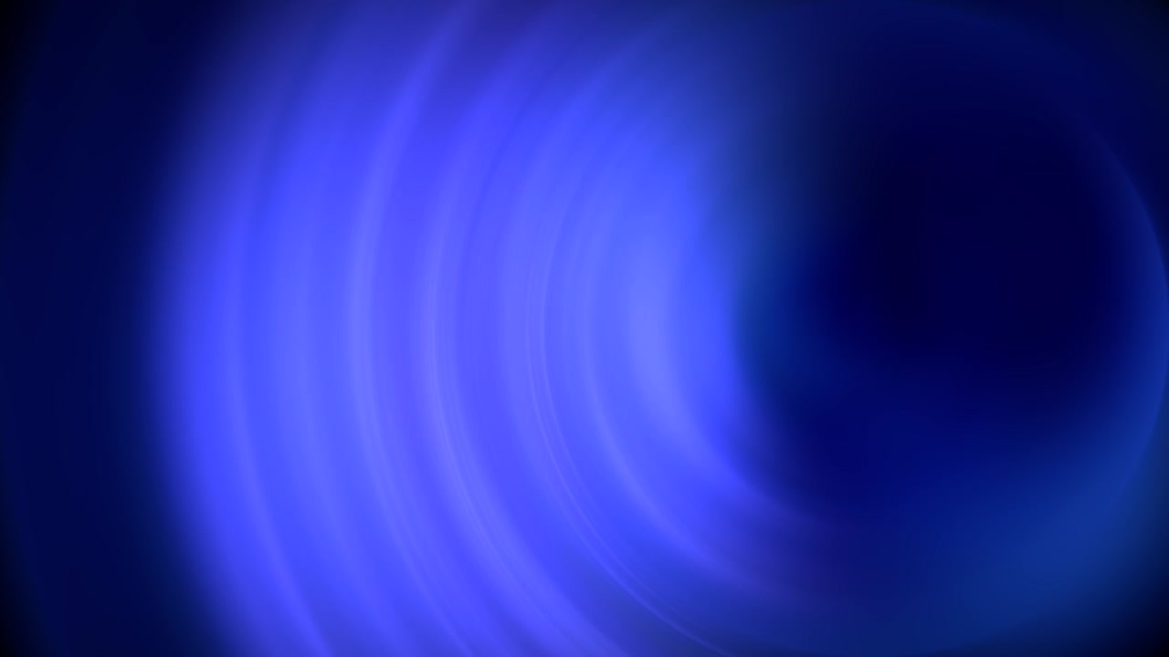 colore video sfondo blu con spirali e movimento rotondo di cerchi di blu più chiaro e bianco che ruotano intorno allo sfondo