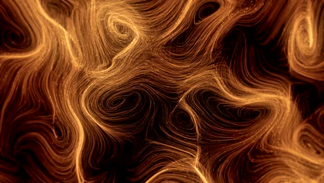 abstract swirly trails. seamless loop.