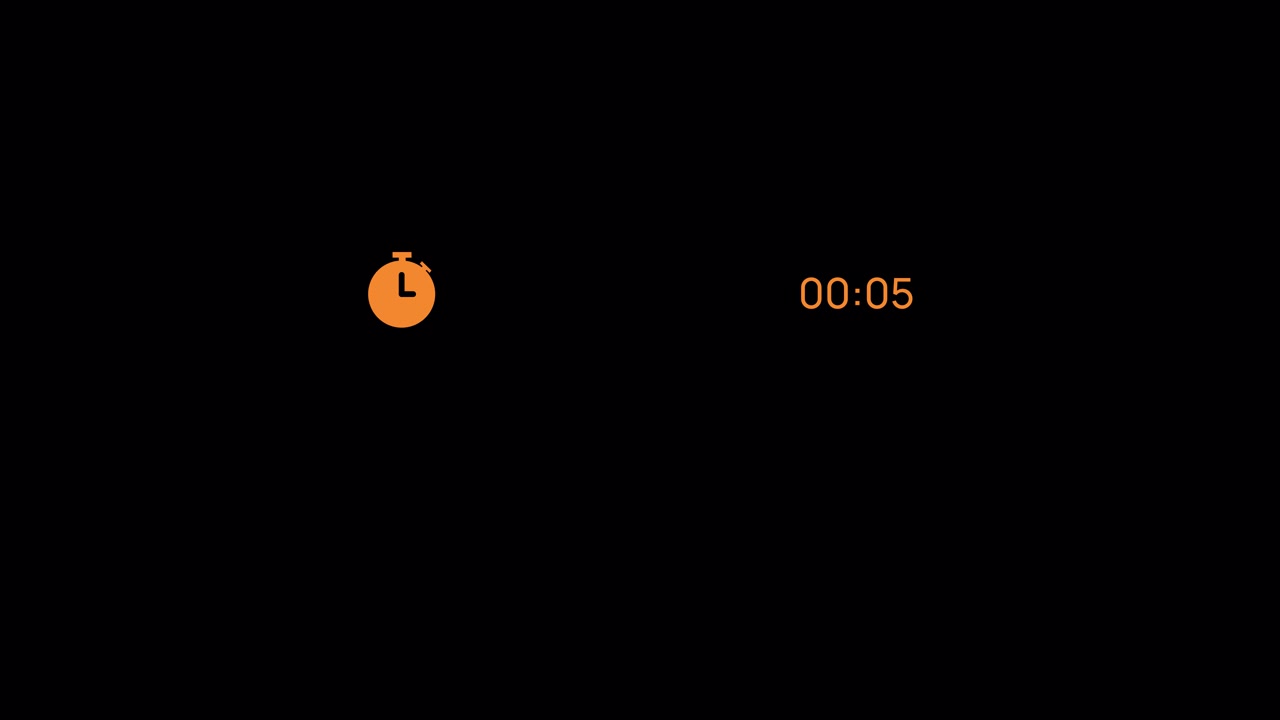 Animación de cronómetro estilo muesca