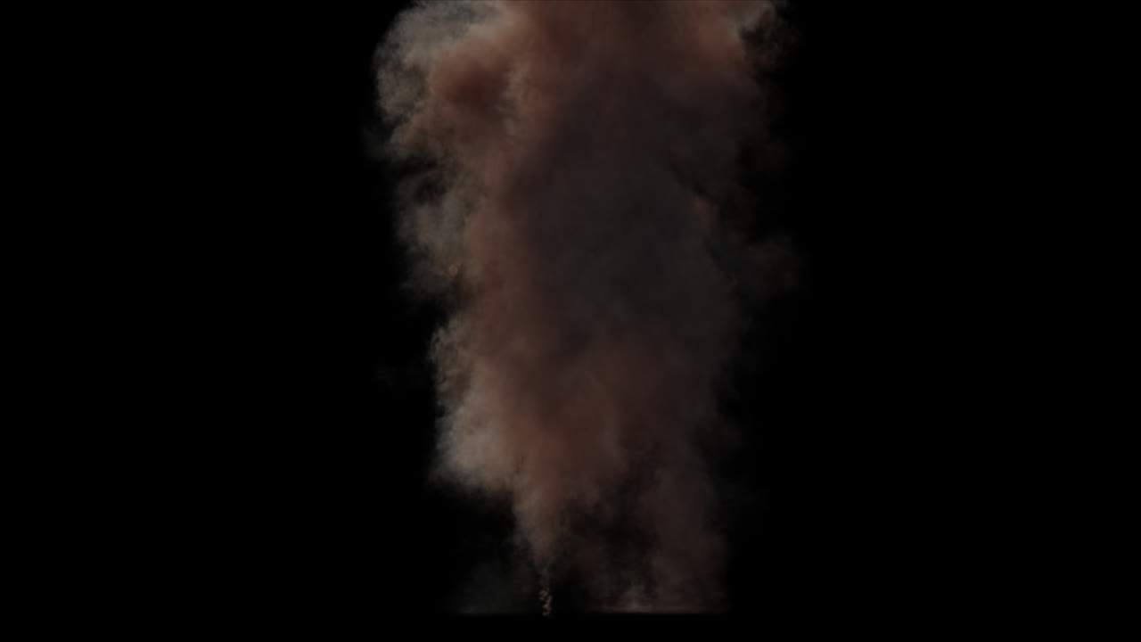 폭발 연기 효과