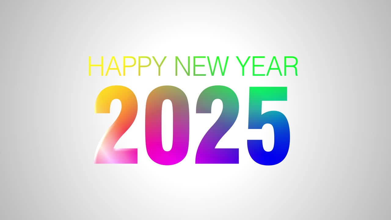 Buon anno nuovo 2025.