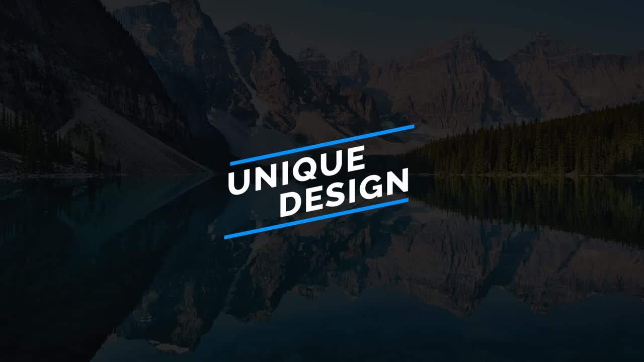 Motivational Nature Landscape with Typography