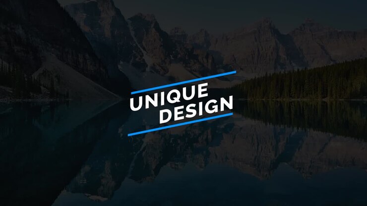 Motivational Nature Landscape with Typography