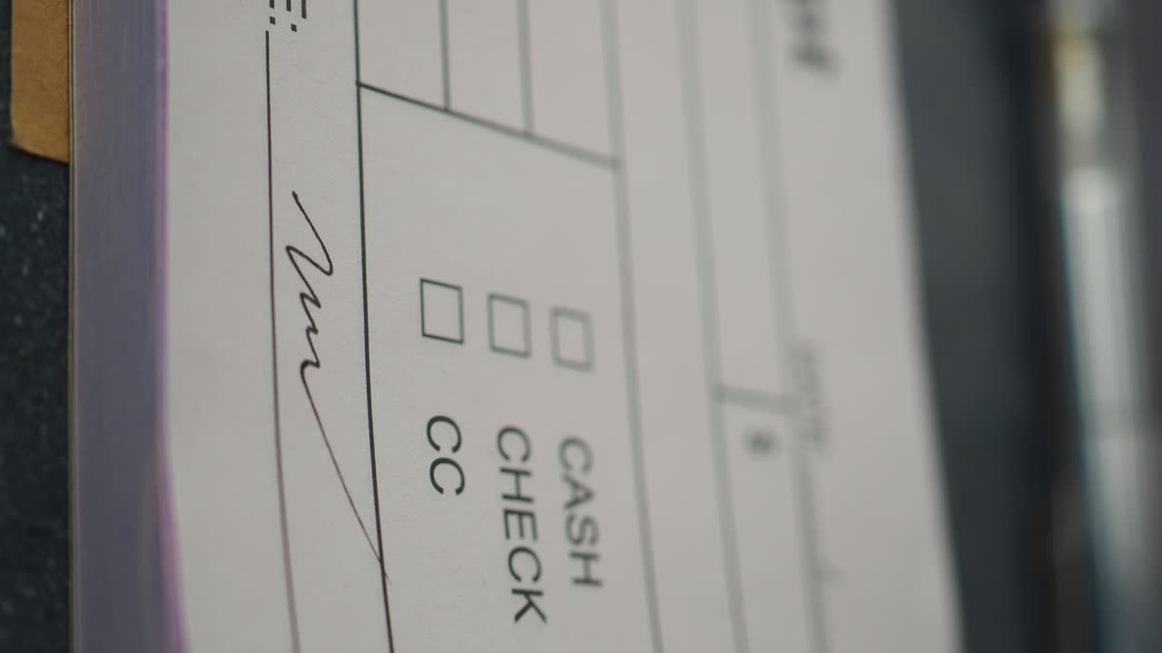 Payment Form Close-Up