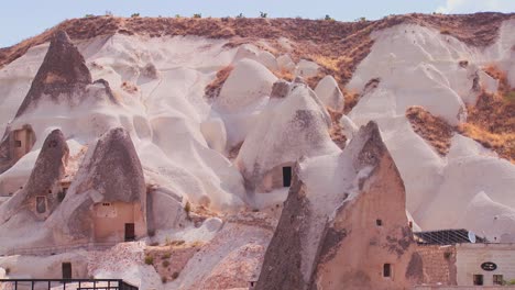 土耳其卡帕多西亞 (cappadocia) 的奇異住宅和岩石結構