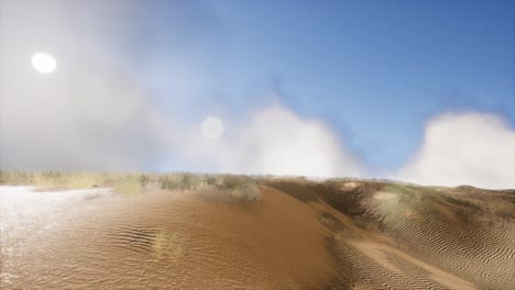 erg chebbi dunes in the sahara desert