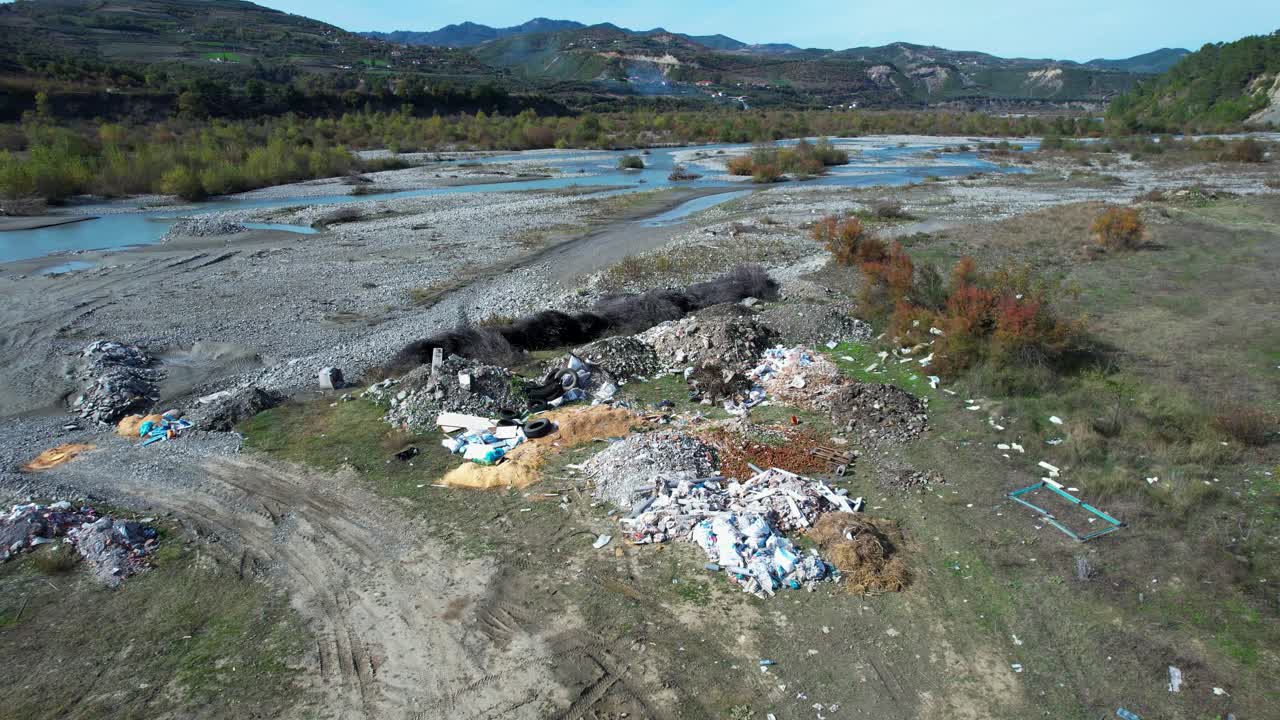 Polluted River with Dumped Waste Destroys Nature and Biodiversity: An Ecological Crime