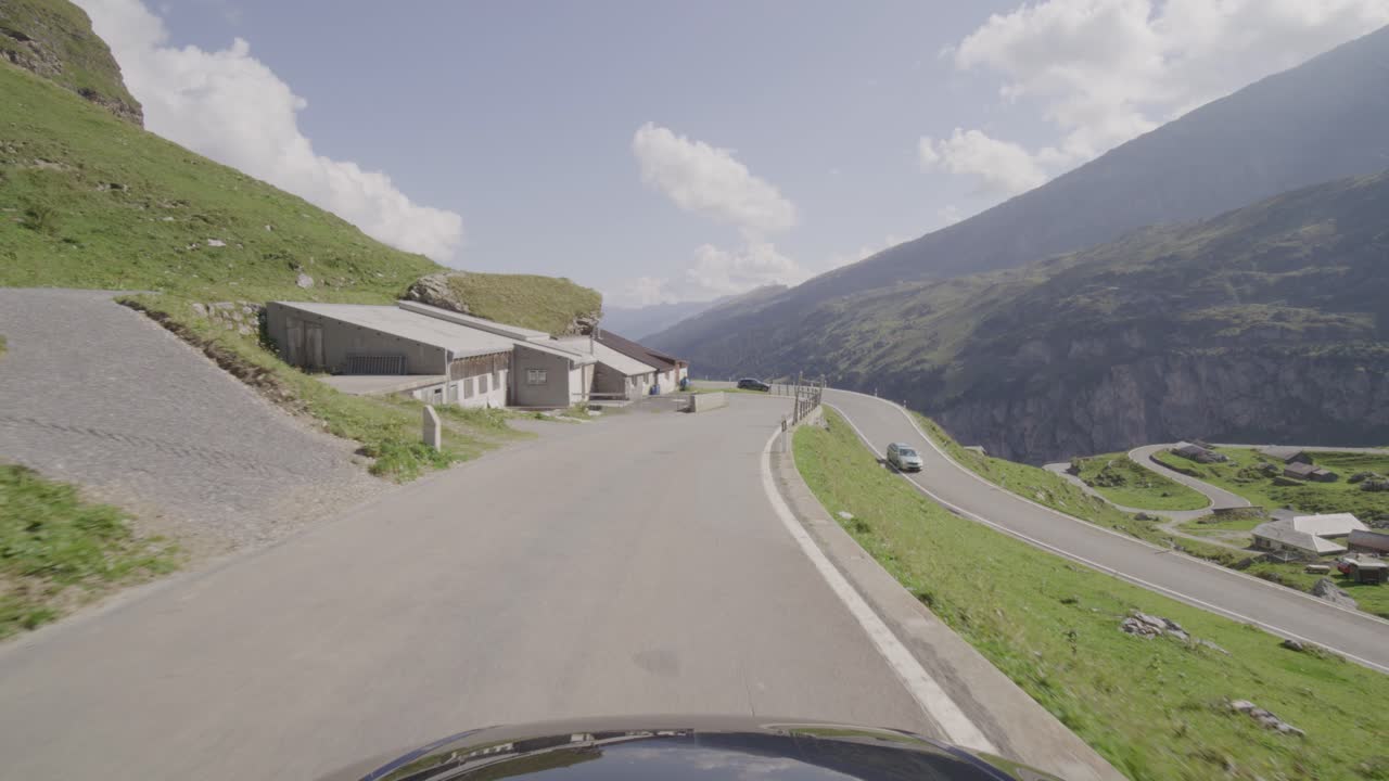 스위스 서스텐패스 주행 영상