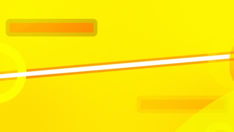 fondo geométrico abstracto de formas simples de naranja y amarillo