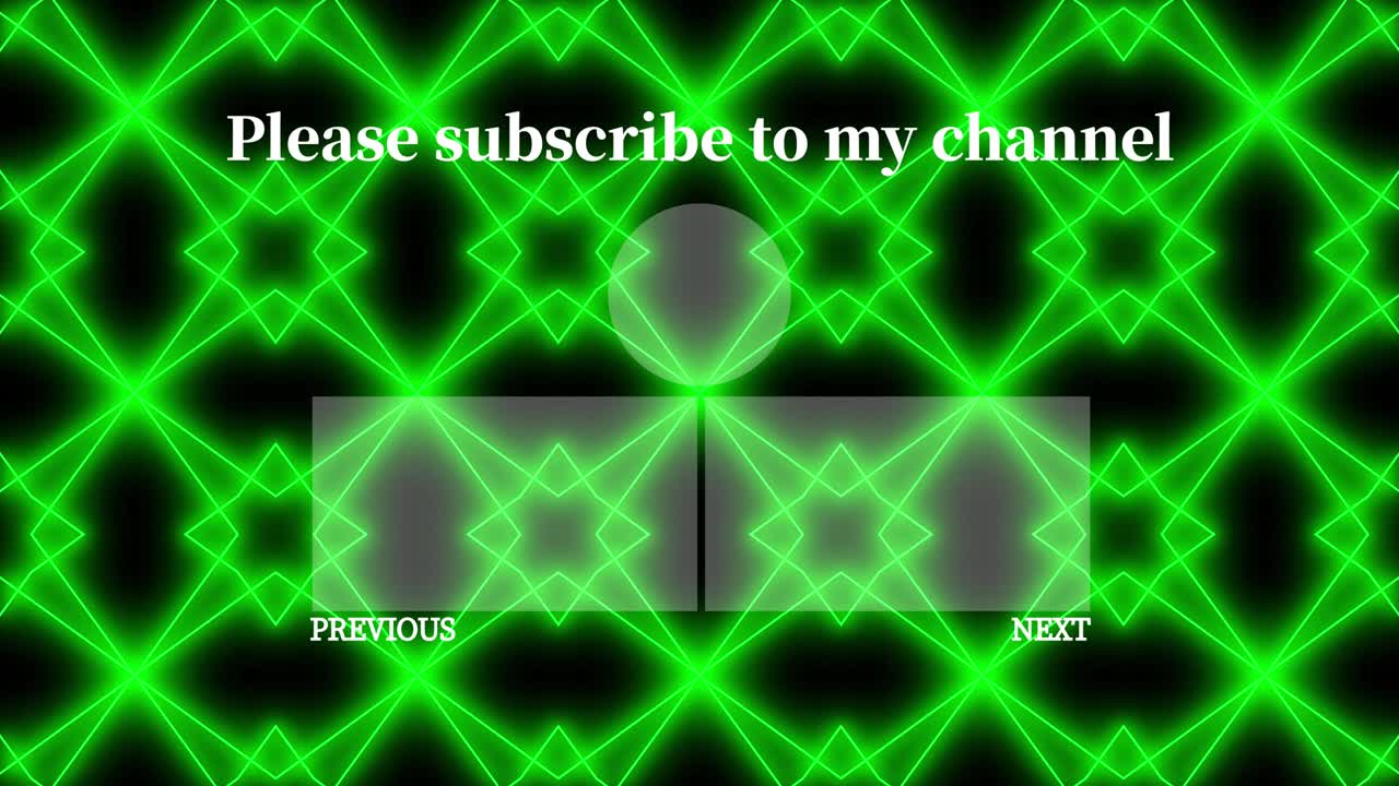 기하학적 패턴 검은 배경 엔드 카드 모션 그래픽