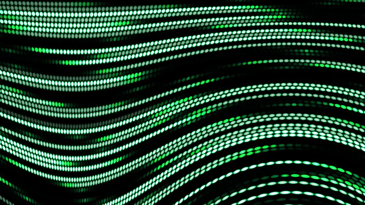 Dot animation Cyber line Motion graphics