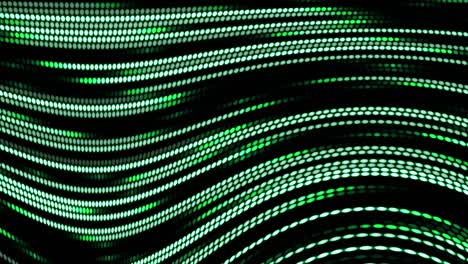 animación de puntos línea cibernética gráficos de movimiento