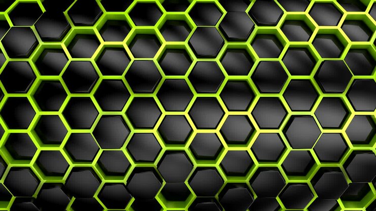 Hintergrund aus Sechsecken