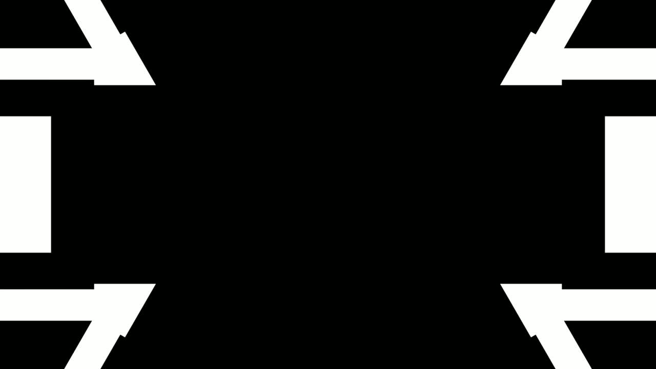 gráficos en movimiento de caleidoscopio