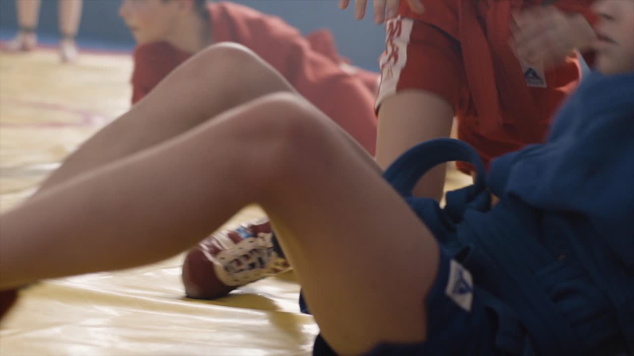 entrenamiento de lucha infantil