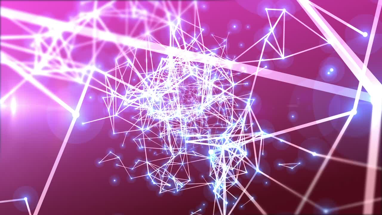 navegación de web de nodos y líneas