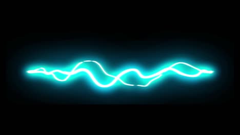 dibujos animados electricidad elemento trueno animación.