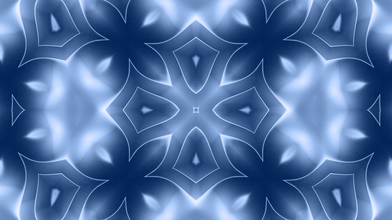 animación en bucle liso de 3d abstracto forma 3d mate negra suave en estructura simétrica de material mate brillo de luz, cambios de formas suavemente cíclicas.