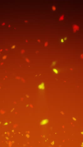 chispas de fuego abstractas