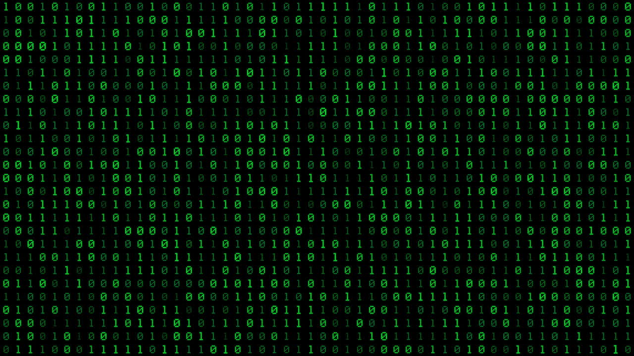 Binary Code Background