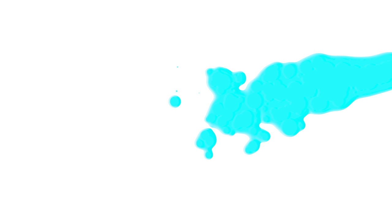 animación movimiento abstracto azul líquido puntos blanco salpicadura fondo 4