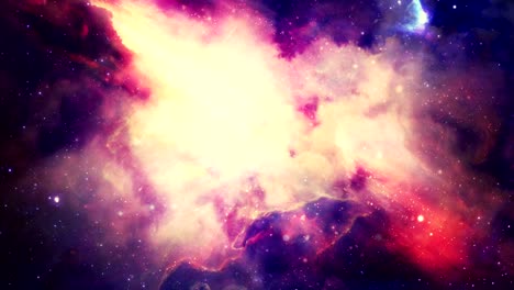 volando a través de nebulosas estelares y polvo cósmico, cúmulos de gas cósmico y constelaciones en el espacio profundo. elementos de este video proporcionados por la nasa