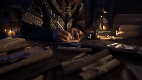 Historical-periods-letter-writing-scene.