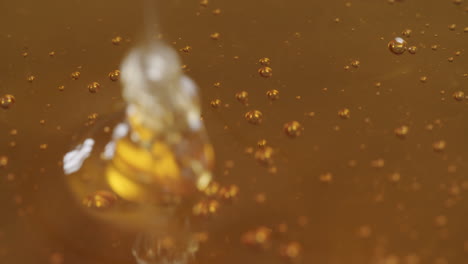 foto macro de miel
