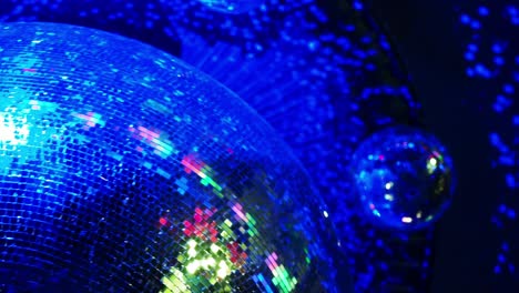 disco ball in a nightclub