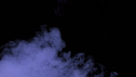 4k farbenfroher nebel- und raucheffekt