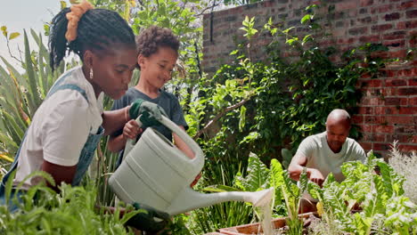 family gardening