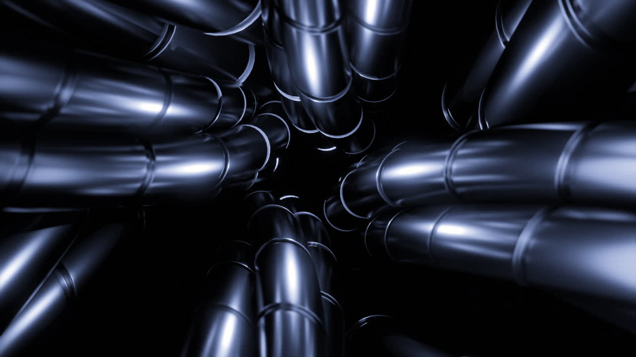 Abstract Industrial Pipes