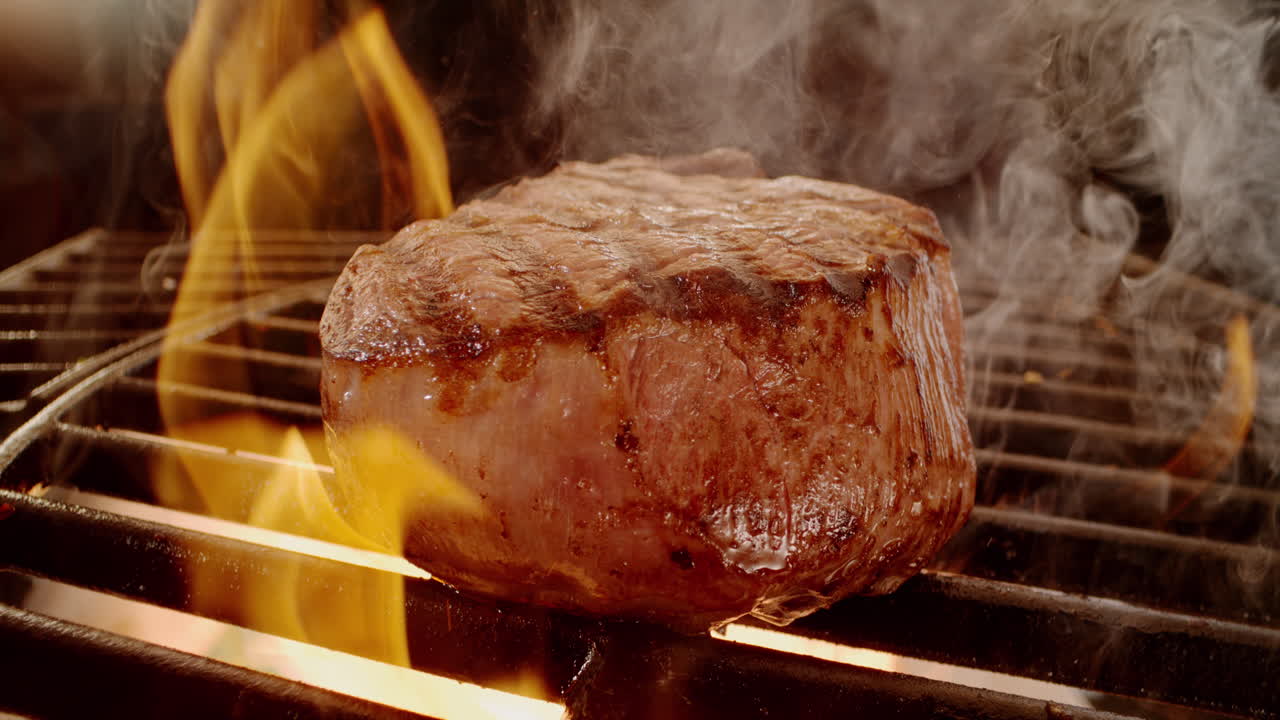 un delicioso filete a la parrilla